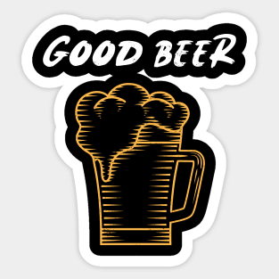 Good Beer Sticker